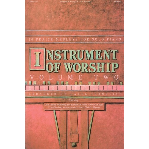 Instrument Of Worship Vol 2 Keyboard 