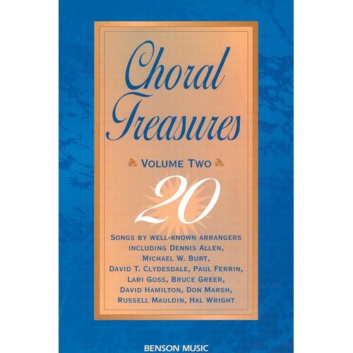 Choral Treasures Vol 2 20 Songs