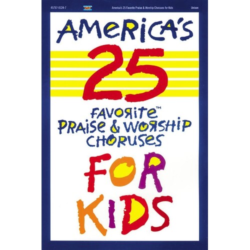 25 Fav Praise & Worship Kids V1 Unison