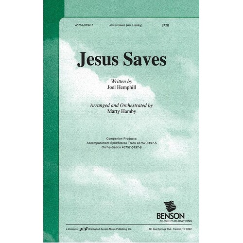 Jesus Saves SATB