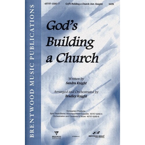 Gods Building A Church SATB