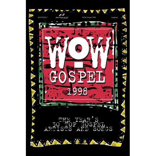 Wow Gospel 1998 PVG (Softcover Book)