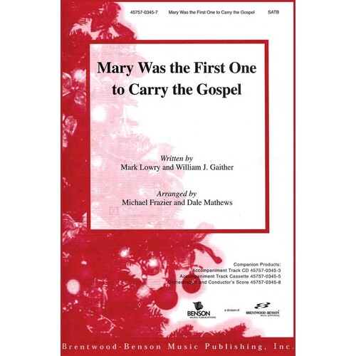Mary Was The First One SATB