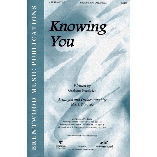 Knowing You SATB