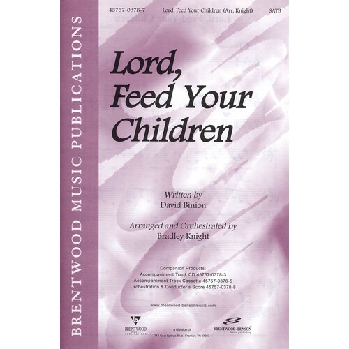 Lord Feed Your Children SATB