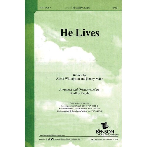 He Lives SATB