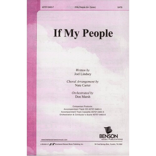 If My People SATB