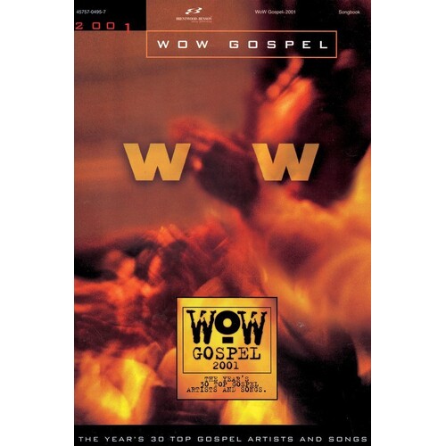 Wow Gospel 2001 PVG (Softcover Book)