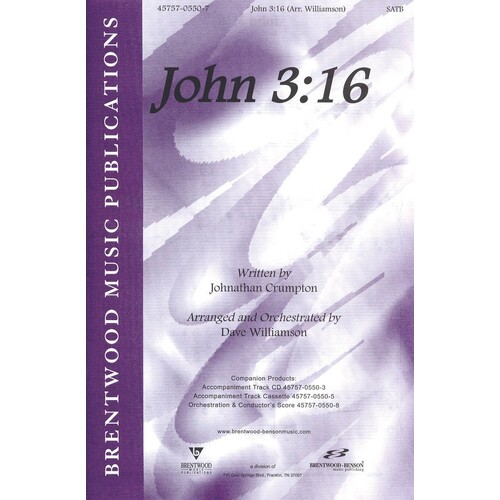 John 3:16 SATB
