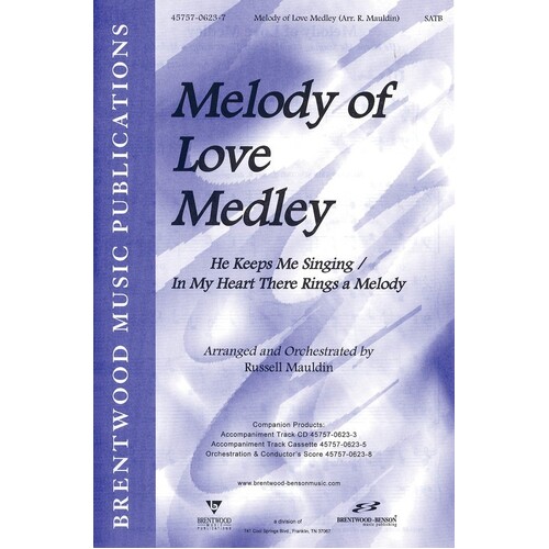 Melody Of Love Medley SATB