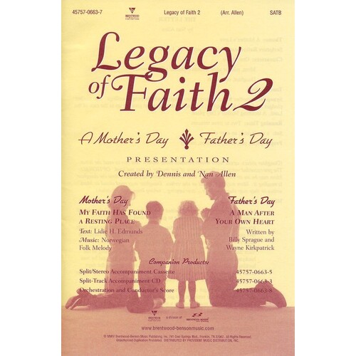 Legacy Of Faith 2 SATB