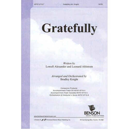 Gratefully SATB