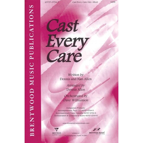 Cast Every Care SATB