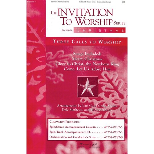 Invitation To Worship Christmas SATB 