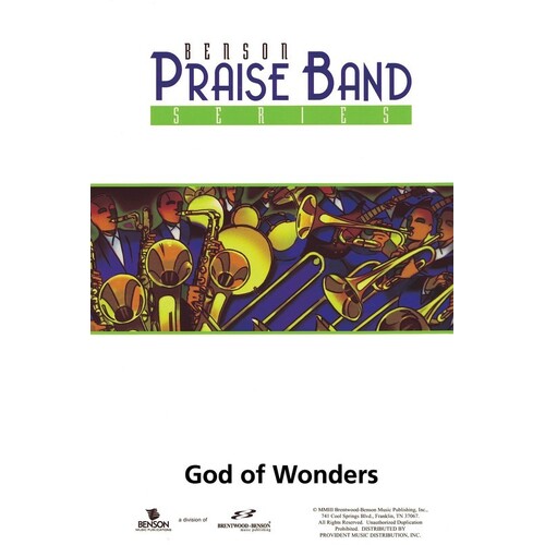 God Of Wonders Orch Sc/Pt