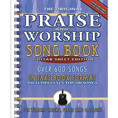Praise and Worship Fake Book Guitar (Softcover Book)