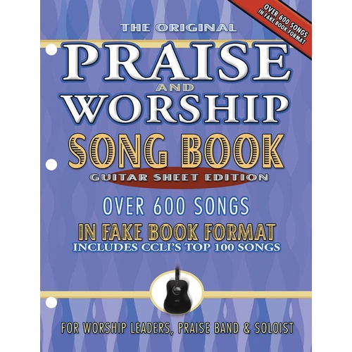 Praise and Worship Songbook Guitar (Softcover Book)