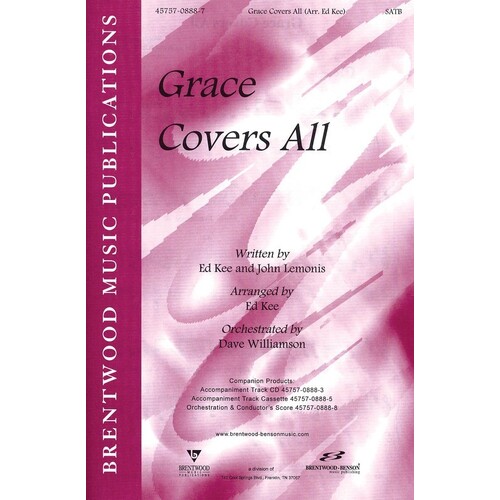 Grace Covers All SATB