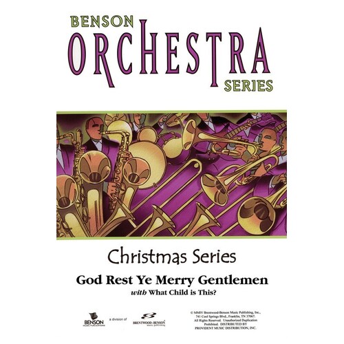 God Rest Ye Merry/What Child Is This Orch Sc/Pt