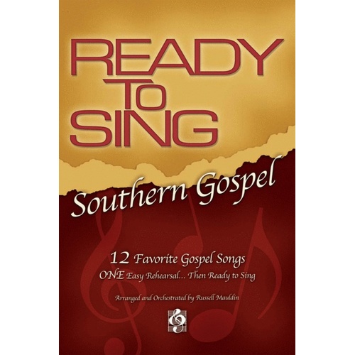 Ready To Sing Southern Gospel V1 SATB