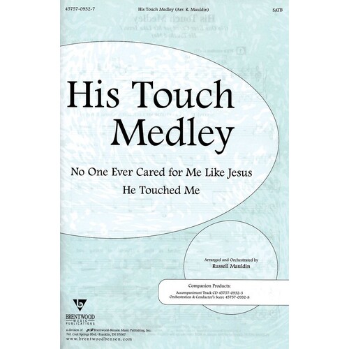 His Touch Medley SATB