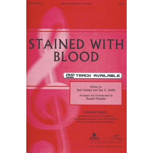 Stained With Blood SATB