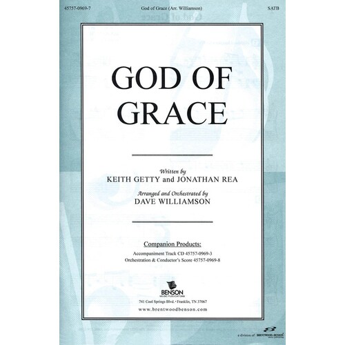 God Of Grace SATB