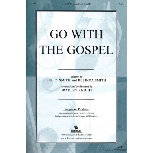 Go With The Gospel SATB