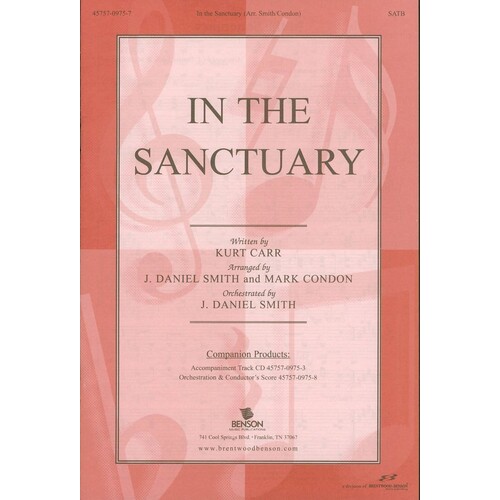 In The Sanctuary SATB