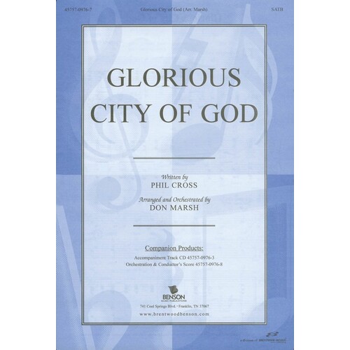 Glorious City Of God SATB
