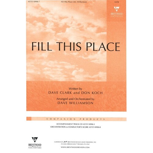 Fill This Place SATB