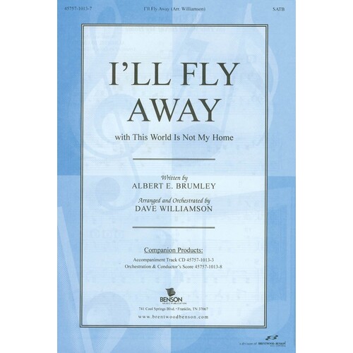 Ill Fly Away SATB