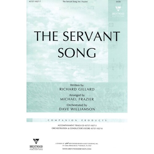 Servant Song SATB
