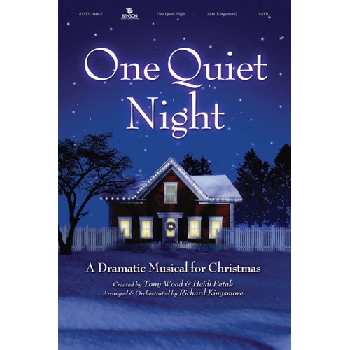 One Quiet Night Book SATB