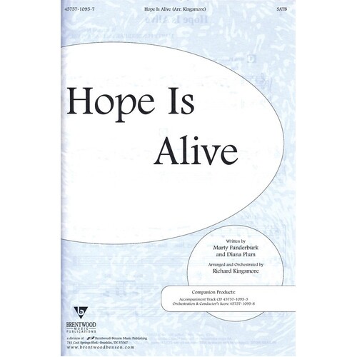 Hope Is Alive Anthem SATB