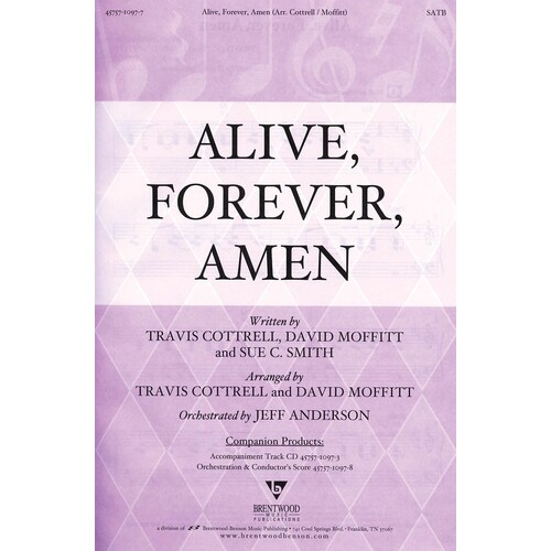 Alive Forever Amen SATB