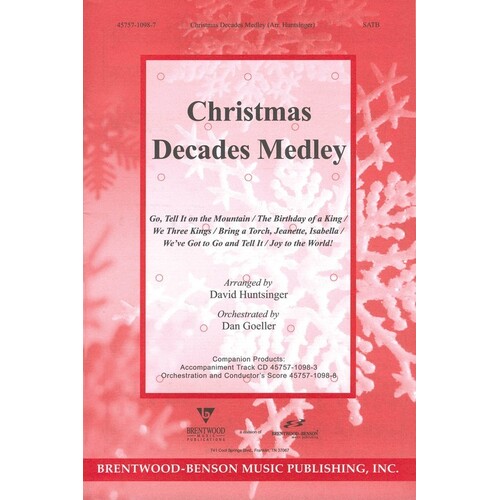 Christmas Decades Medley SATB 