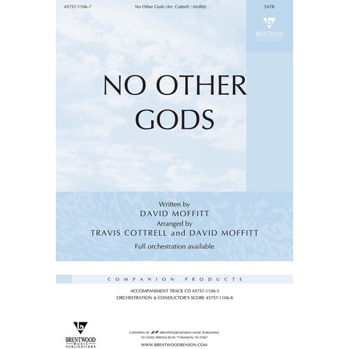 No Other Gods SATB