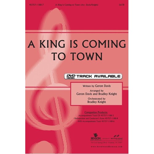 A King Is Coming To Town SATB