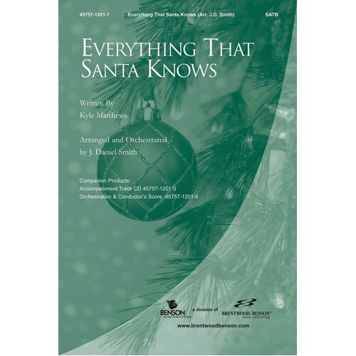 Everything That Santa Knows SATB