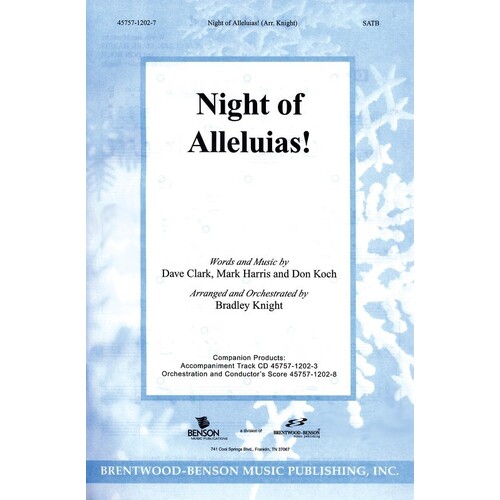 Night Of Alleluias Sing SATB