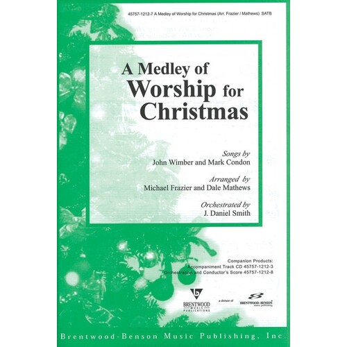 Medley Of Worship Christmas SATB 