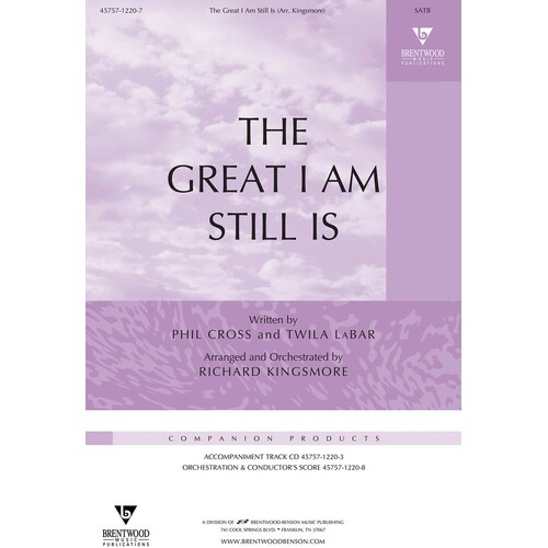 Great I Am Still Is SATB