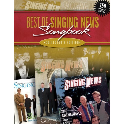 Best Of Singing News Songbook (Softcover Book)