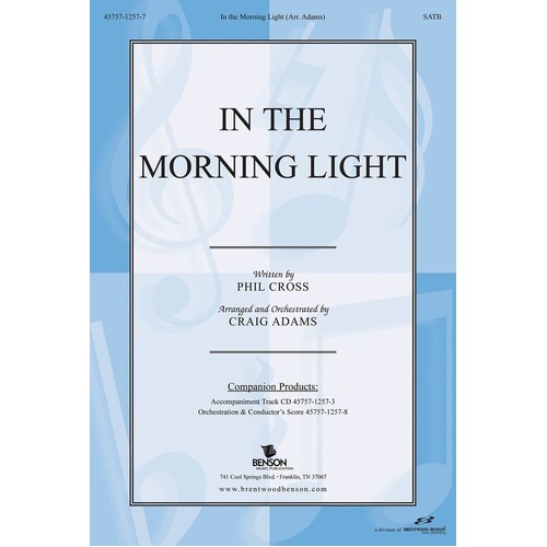 In The Morning Light SATB