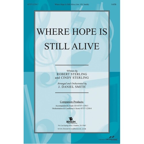 Where Hope Is Still Alive SATB