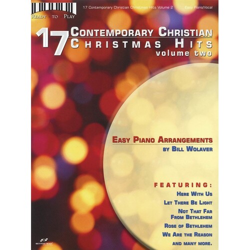 17 Contemp Christian Christmas Hits V2 (Softcover Book)
