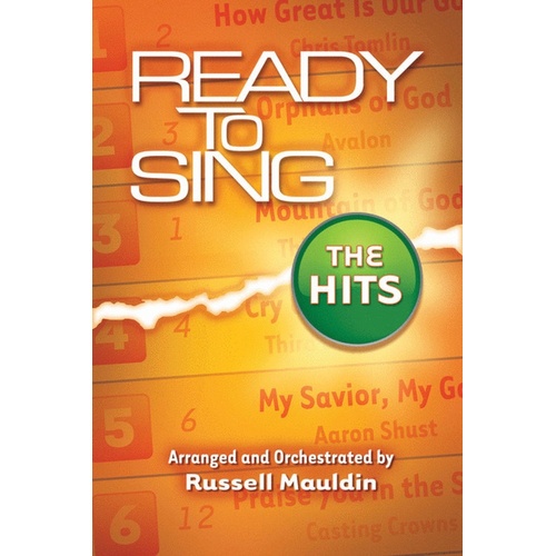 Ready To Sing The Hits Choral Book SATB