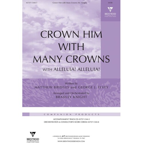 Crown Him With Many Crowns SATB