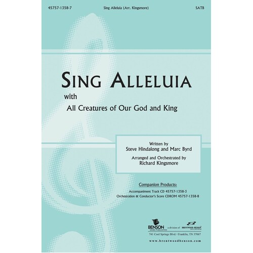 Sing Alleluia With All Creatures SATB